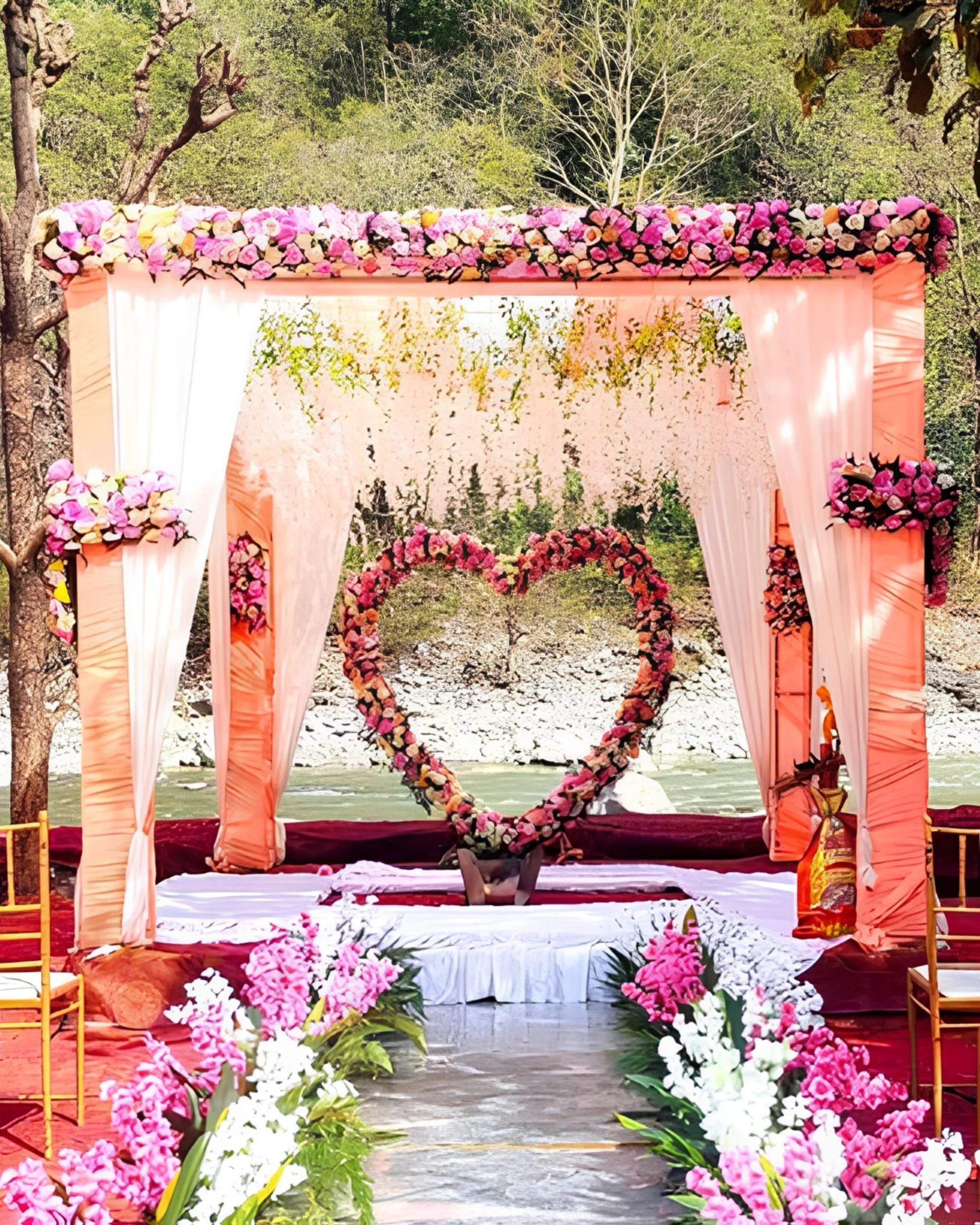 Budget destination wedding in Rishikesh
